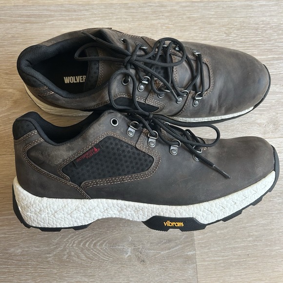 Wolverine Other - Wolverine Guide Ultraspring Waterproof Low Hiker Men's Vibram Sole Brown Size 12